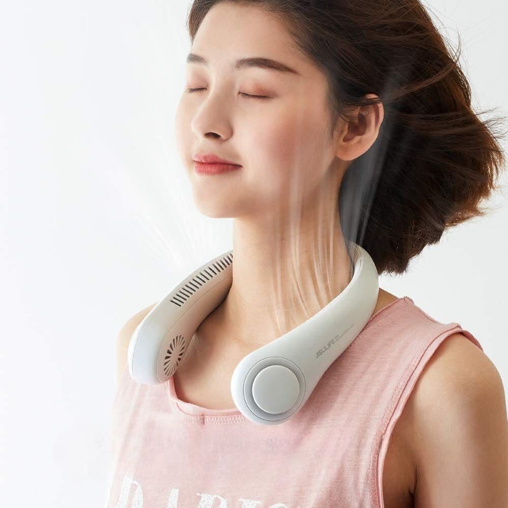 Portable Neck Fan, Bladeless Hanging Neck Fan, Summer Traveling Outdoor Sports Fans, Hands Free Rechargeable Head Fan, Cooling Airflow Wingless Neck Fan, Mini Air Cooler Conditioner for Travel Outdoor, Adjustable Comfy Neck Fan Portable Neck Fan, Bladeless Hanging Neck Fan, Summer Traveling Outdoor Sports Fans, Hands Free Rechargeable Head Fan, Cooling Airflow Wingless Neck Fan, Mini Air Cooler Conditioner for Travel Outdoor, Adjustable Comfy Neck Fan